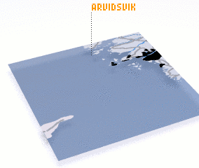 3d view of Arvidsvik