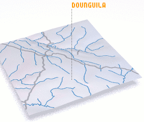 3d view of Dounguila