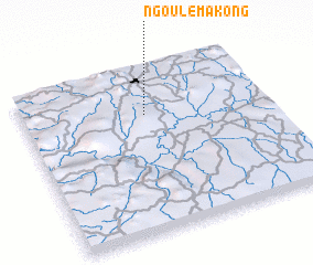 3d view of Ngoulémakong