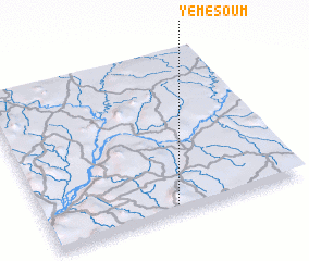 3d view of Yémésoum