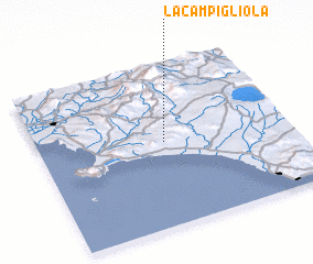 3d view of La Campigliola