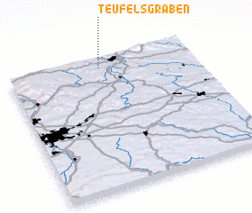 3d view of Teufelsgraben