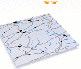 3d view of Zaubach