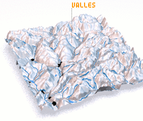 3d view of Valles