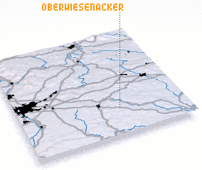 3d view of Oberwiesenacker