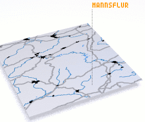 3d view of Mannsflur