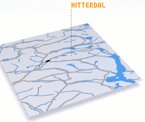 3d view of Hitterdal