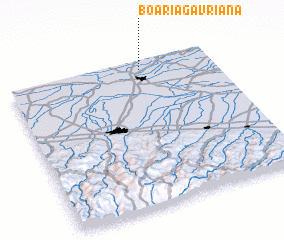 3d view of Boaria Gavriana