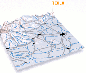 3d view of Teolo
