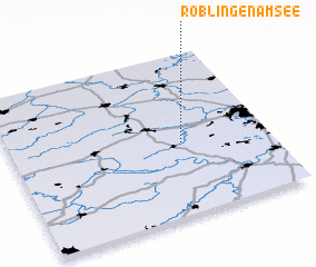 3d view of Röblingen am See