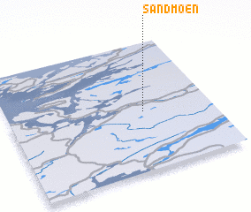 3d view of Sandmoen