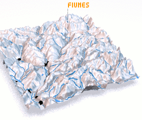 3d view of Fiumes