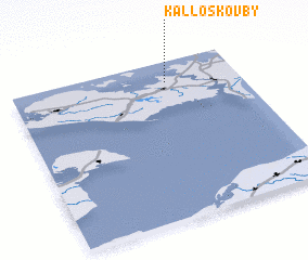 3d view of Kallø Skovby