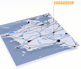 3d view of Skraverup