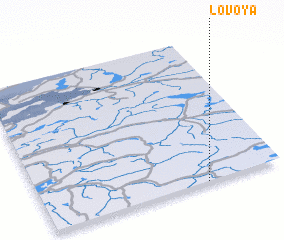 3d view of Løvøya