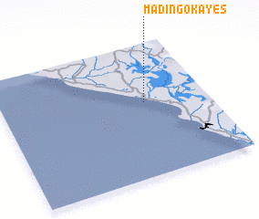 3d view of Madingo-Kayes