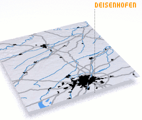 3d view of Deisenhofen