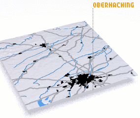 3d view of Oberhaching