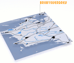 3d view of Broby Overdrev