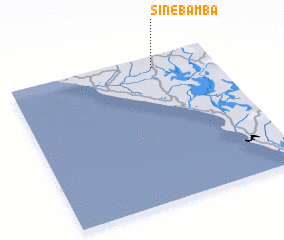 3d view of Sine Bamba