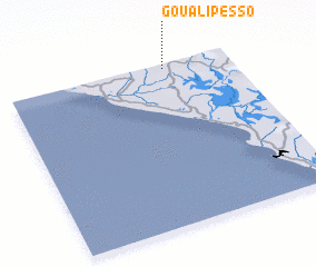 3d view of Gouali-Pesso