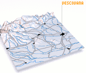 3d view of Vescovana