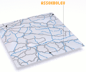 3d view of Assok-Boleu