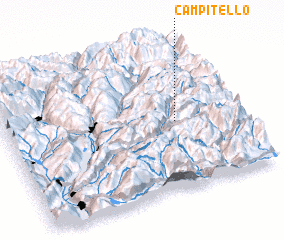 3d view of Campitello