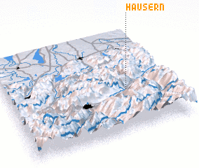 3d view of Häusern