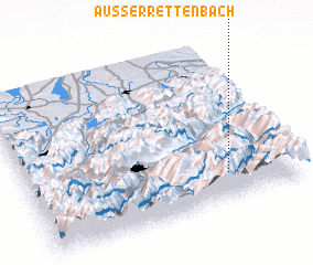 3d view of Außerrettenbach