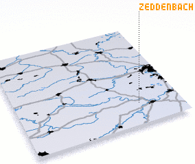 3d view of Zeddenbach