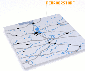 3d view of Neu Poorstorf