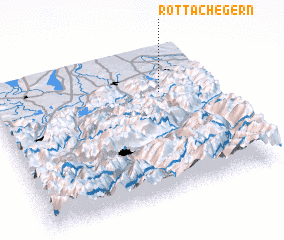 3d view of Rottach-Egern