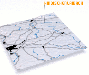 3d view of Windischenlaibach