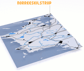 3d view of Nørre Eskilstrup