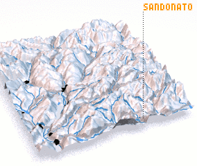 3d view of San Donato