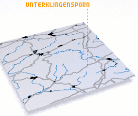 3d view of Unterklingensporn