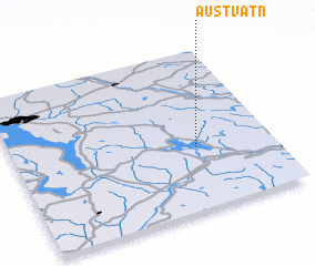 3d view of Austvatn