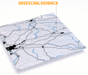 3d view of Oberschalkenbach