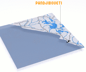 3d view of Pandji Bouéti