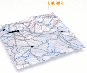 3d view of La Lama