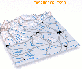 3d view of Casa Meneghesso