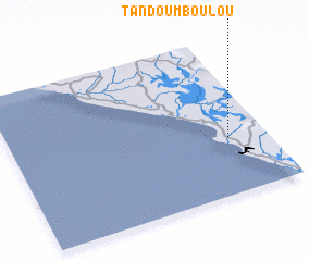 3d view of Tandou Mboulou