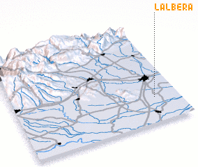 3d view of LʼAlbera