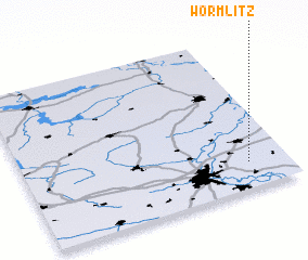 3d view of Wörmlitz