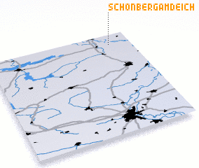 3d view of Schönberg am Deich