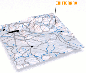 3d view of Chitignano