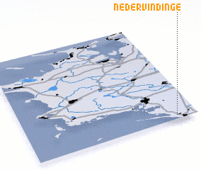 3d view of Neder Vindinge