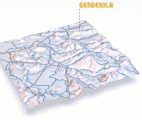 3d view of Gende Kila