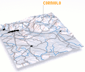 3d view of Corniolo